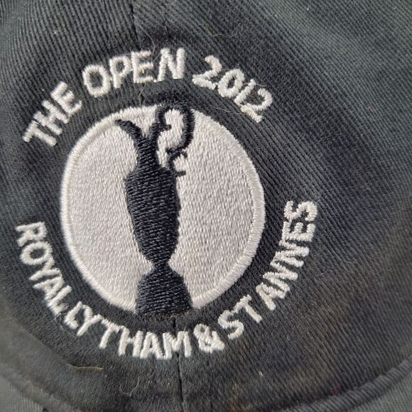 U.S. Open 2012 at Royal Lytham & St. Anne's Golf Club Adjustable Back Black Cap - Picture 5 of 8